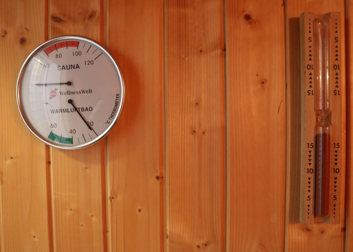 IMG_0839 Hier ist die Sauna eines Schlafzimmers im Ferienhauses Feldlerche auf Usedom an der Ostsee zu sehen