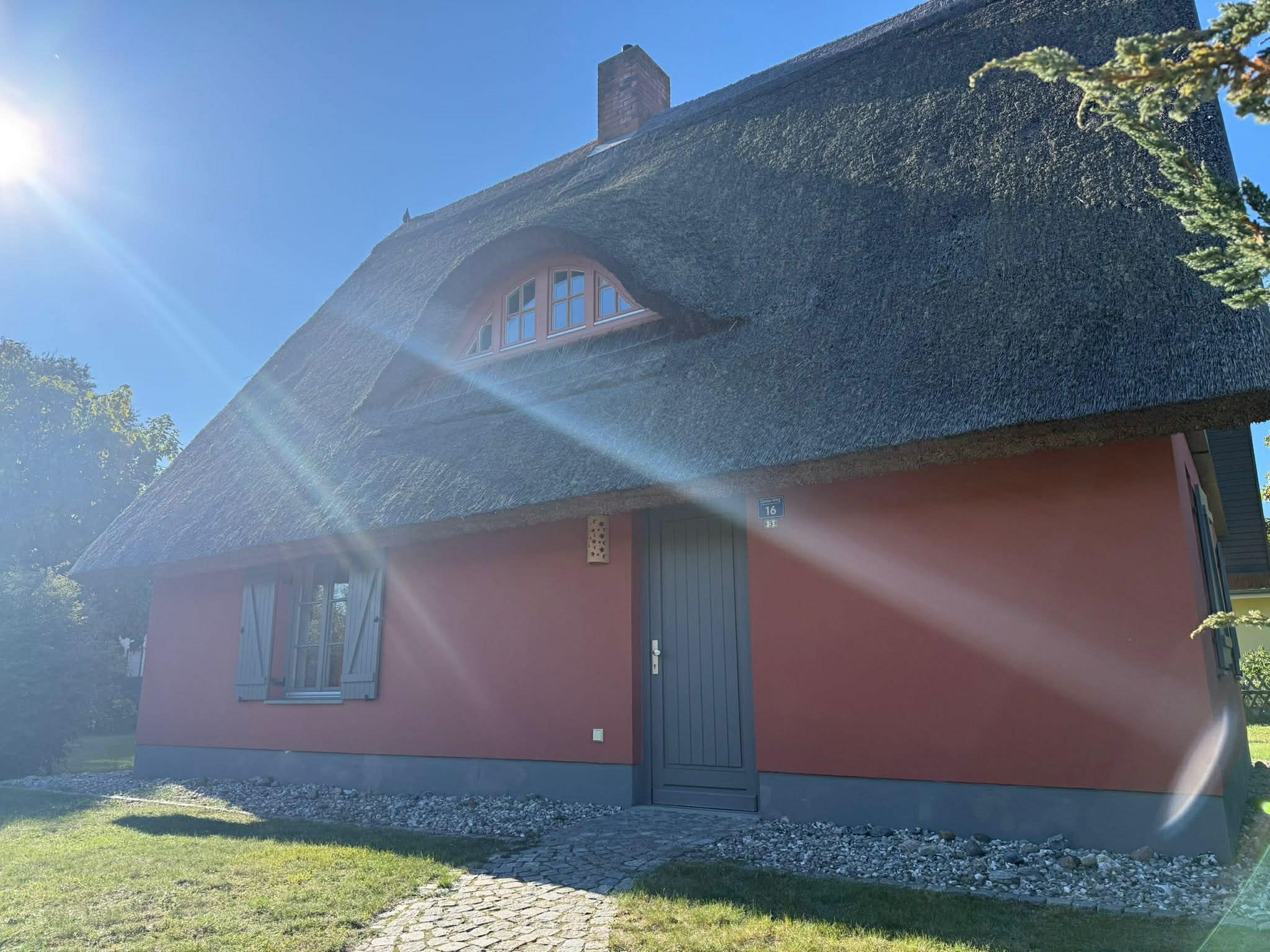 Kontakt und Lage des ferienhaus Feldlerche auf usedom an der Ostsee am Stettiner Haff